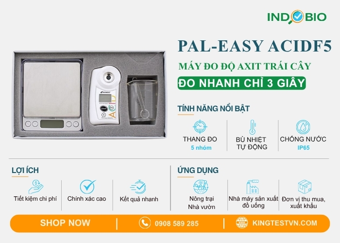 Chi tiết Máy đo độ chua ATAGO PAL-Easy ACIDF5